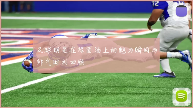 足球明星在绿茵场上的魅力瞬间与帅气时刻回顾