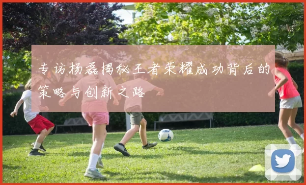 专访杨磊揭秘王者荣耀成功背后的策略与创新之路