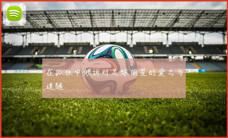 在孤独中倾诉对足球明星的爱恋与追随